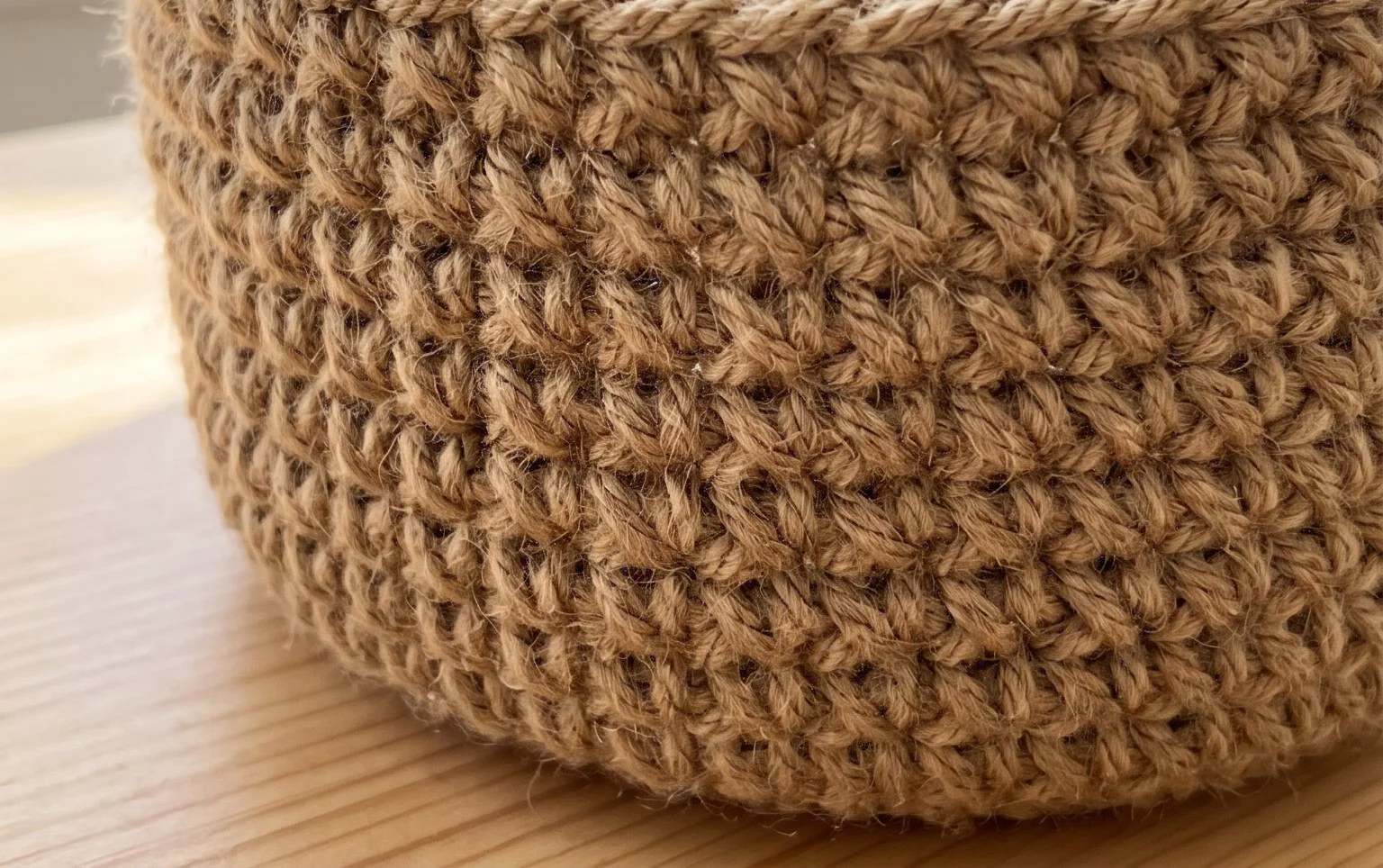 Moss Stitch Baskets – Free Crochet Pattern