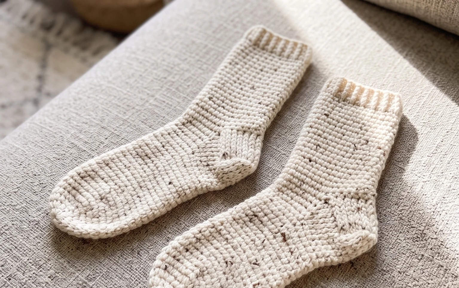 How to Crochet Socks: Simple Free Pattern for Beginners