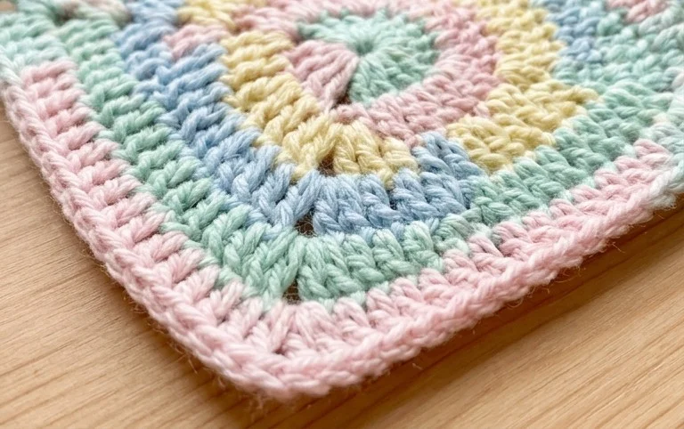 How to Crochet a Spiral Granny Square - Free Pattern | Crocheted World