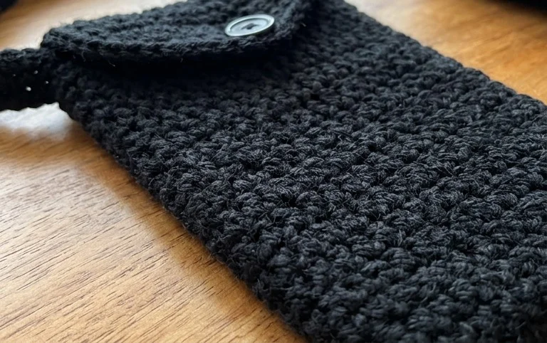 Car Visor Sunglasses Pouch Crochet Pattern