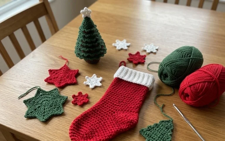 35 Easy Crochet Christmas Patterns: Best DIY Decorations