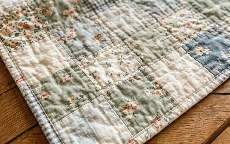 Create a Fat Quarter Nine-Patch Quilt with our Free Pattern; Beginner Friendly!