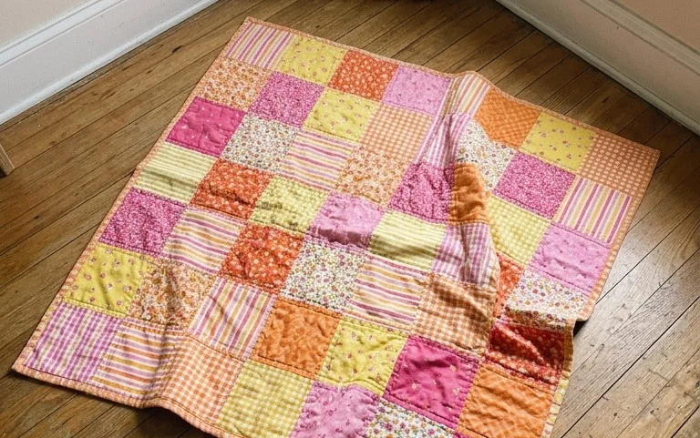 Easy Granny Square Quilt: Free Beginner Crochet Pattern