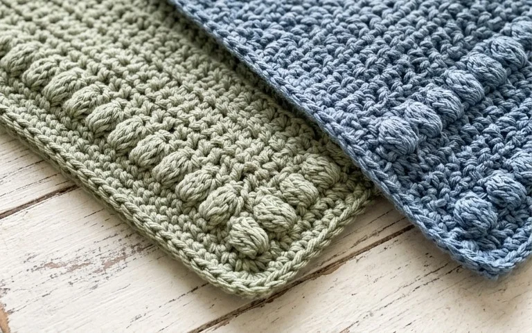 How to Make Crochet Dishcloths - Free Pattern for 2 Styles