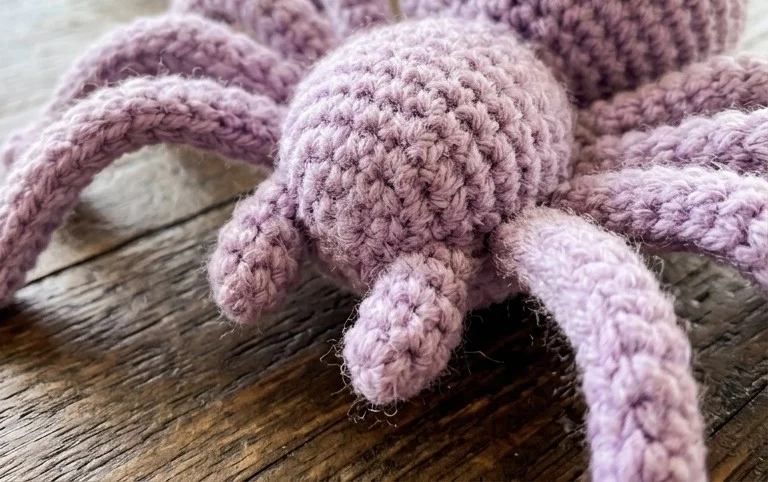 Free Crochet Spider Pattern - thecaffeinatedsnail.com
