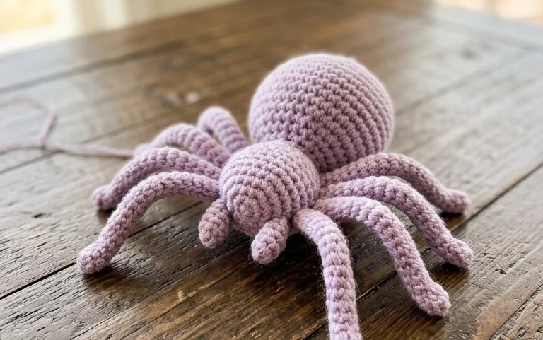 Free Crochet Spider Pattern: Simple Beginner Tutorial