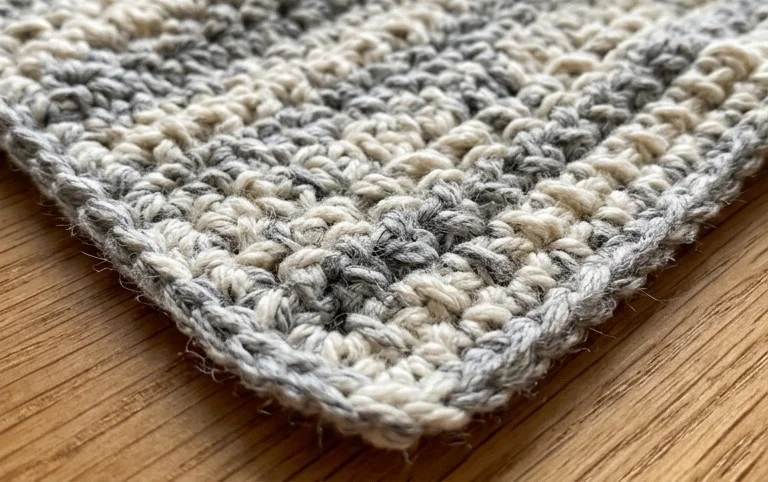 Textured Crochet Dishcloth