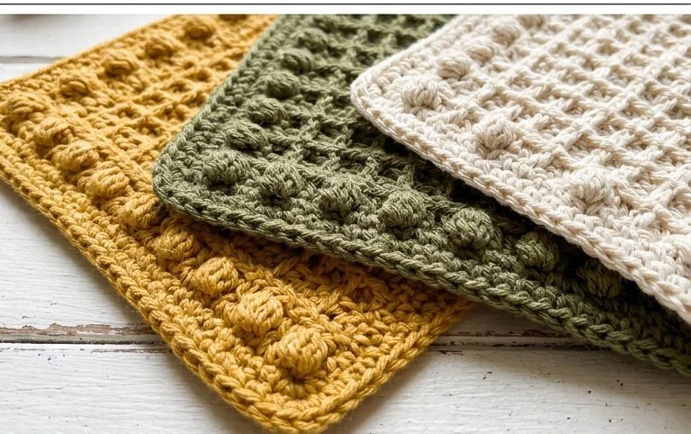 Free Crochet Dishcloth Pattern